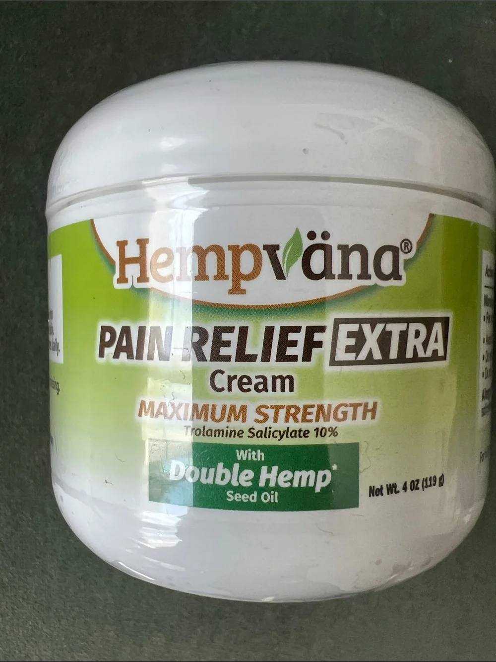 NEW hempvana cream.